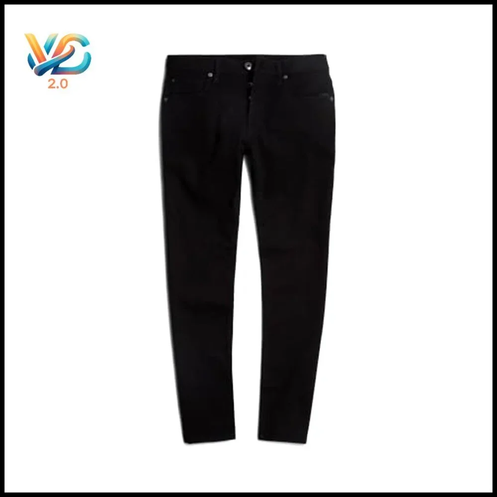 Slim Fit Jeans Classic Minimal‎ Stretch Sustainable Denim Mid Rise